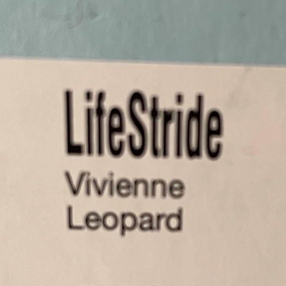 Lifestride Vivienne Leopard Flats Brown Tan Sizes 8.5 - Picture 8 of 9